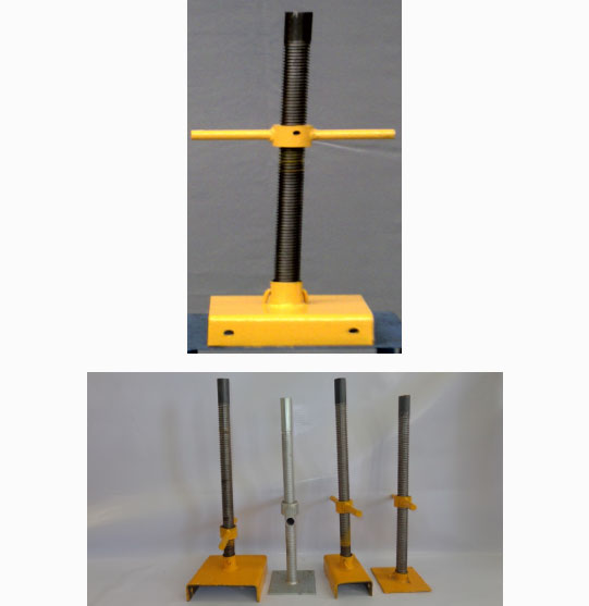 cabezal para andamios