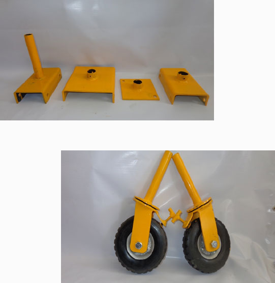 ruedas para andamios